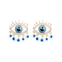Image 1 of Elif Eye Earrings