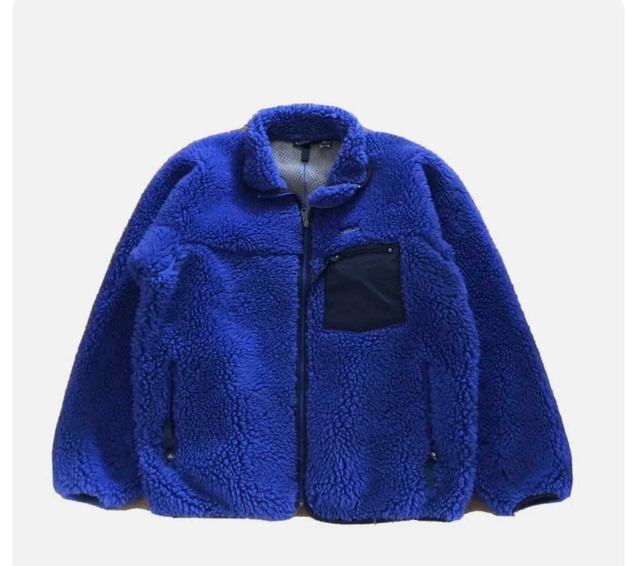 Image of Vintage Patagonia Retro X Cobalt & Black Jacket L