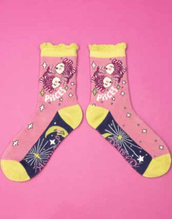 Image of Zodiac Crew Socks Pisces