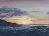 Sunset (Gairloch) - Framed original