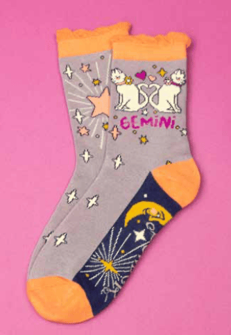 Image of Zodiac Crew Socks Gemini