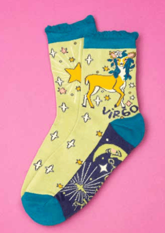 Image of Zodiac Crew Socks Virgo