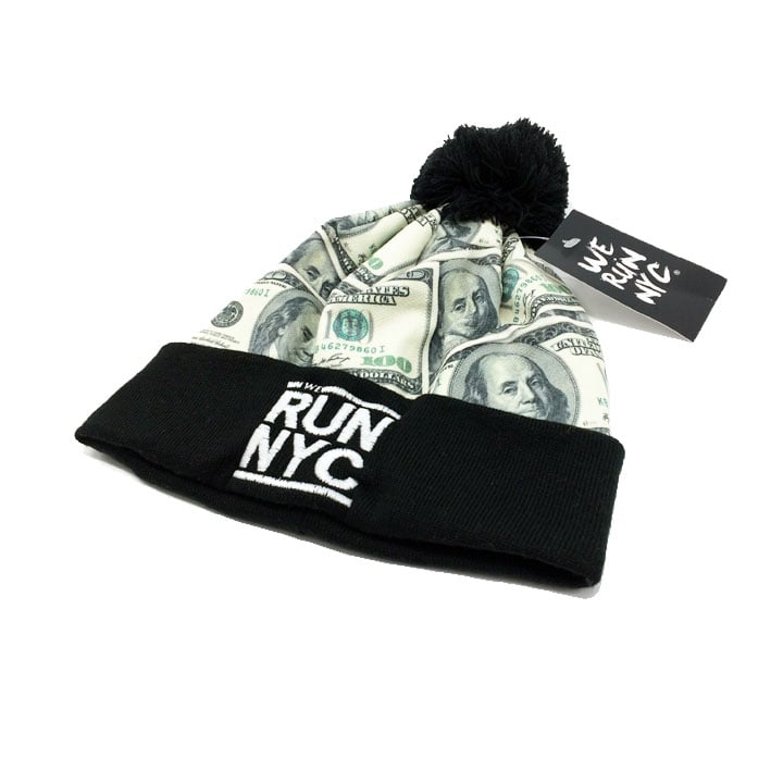 Image of WE RUN NYC Money Beanie