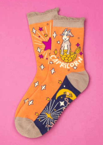 Image of Zodiac Crew Socks Capricorn