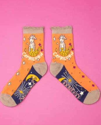 Image of Zodiac Crew Socks Capricorn