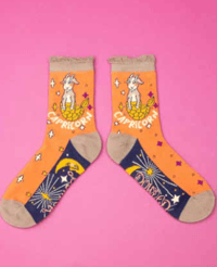 Image 3 of Zodiac Crew Socks Capricorn