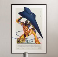 Image 4 of Unit 00 - Neon Genesis Evangelion, Cyberpunk Anime Poster