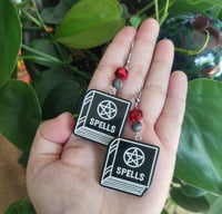 Image 1 of Spell Book Earrings 