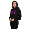 x OMFG x Crop Hood pink