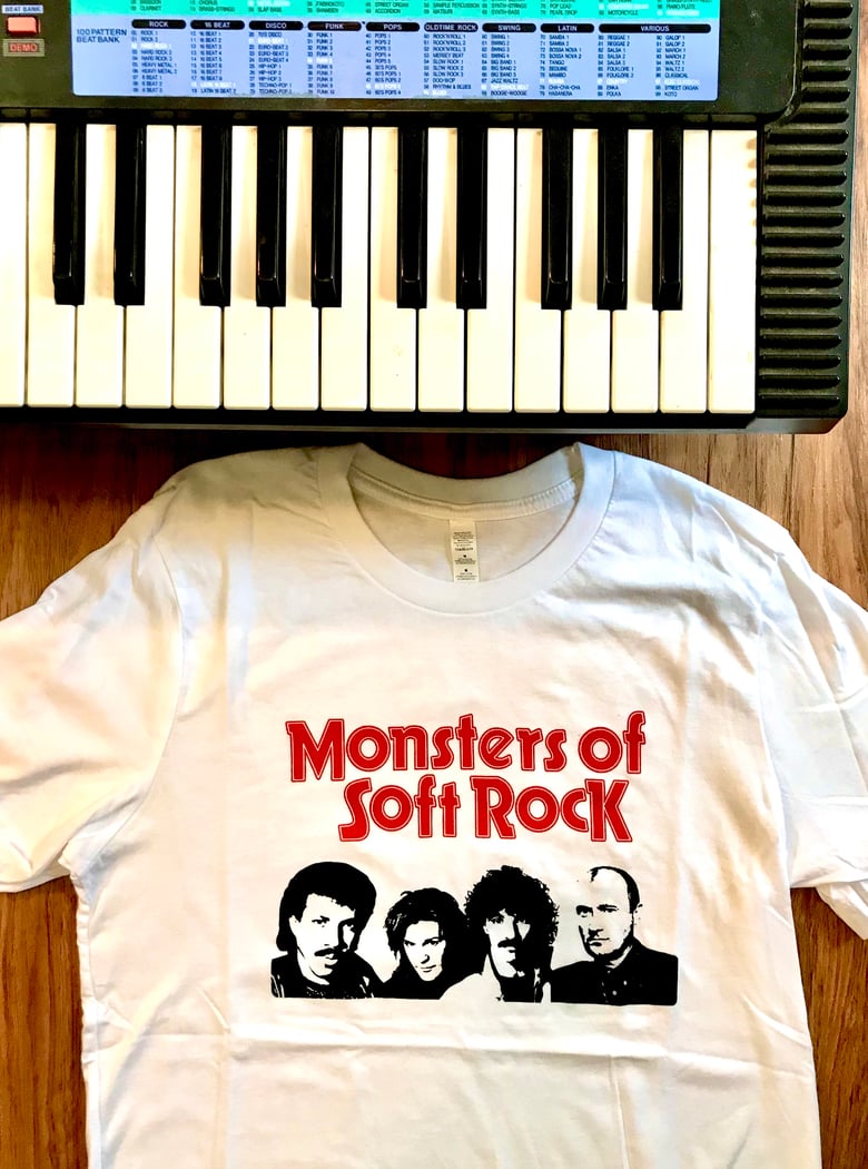Image of Monsters of Soft Rock Tee - White