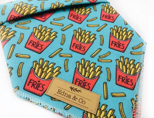 Image of Fries  - Pet Bandana 