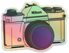 Nikon FE Holographic Sticker