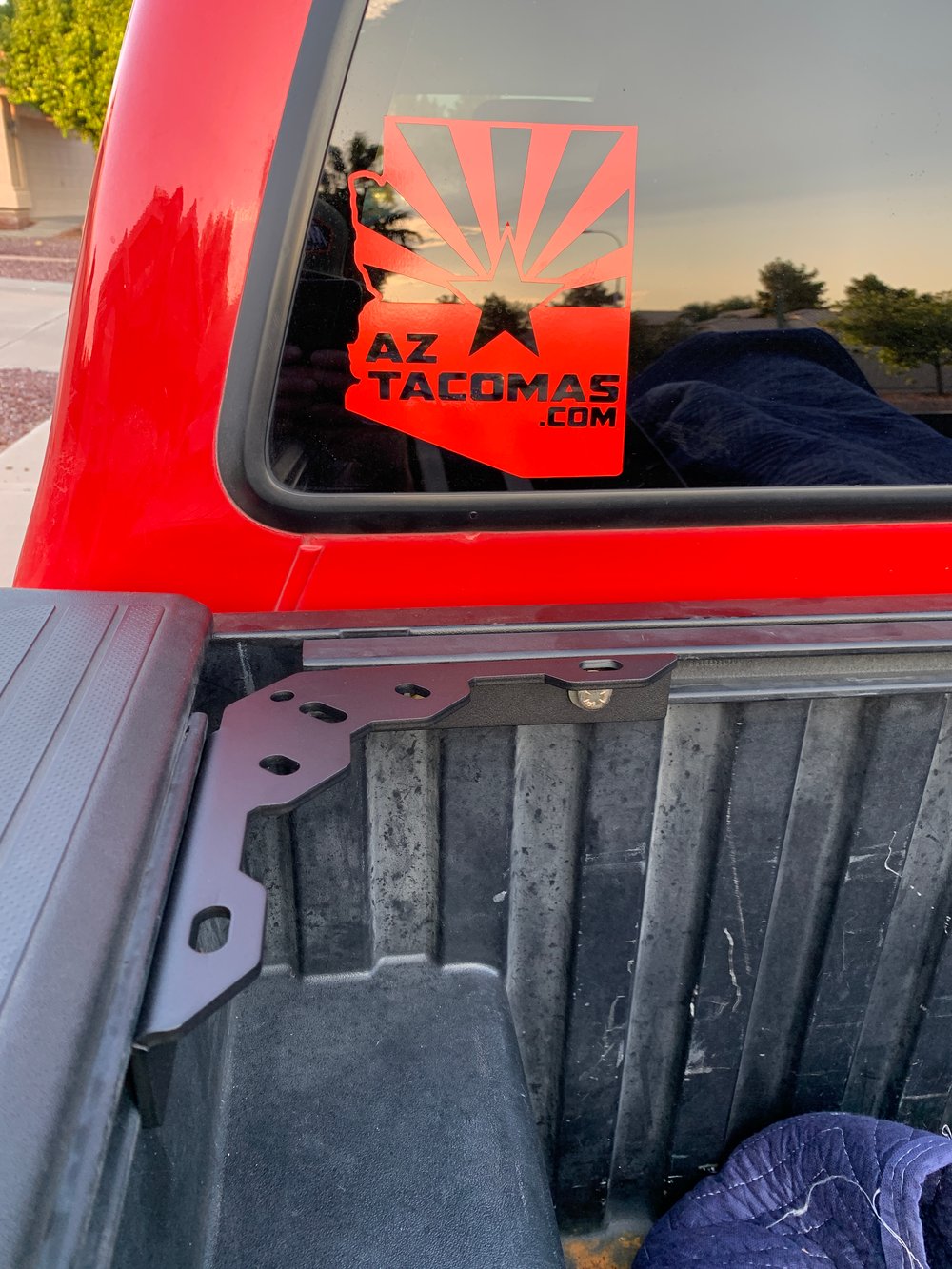 2005+ V2 Tacoma front bed gusset/tie down