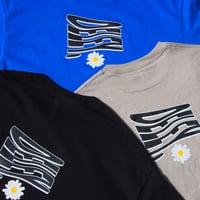 Image 3 of FLOWER TEE (BLACK)