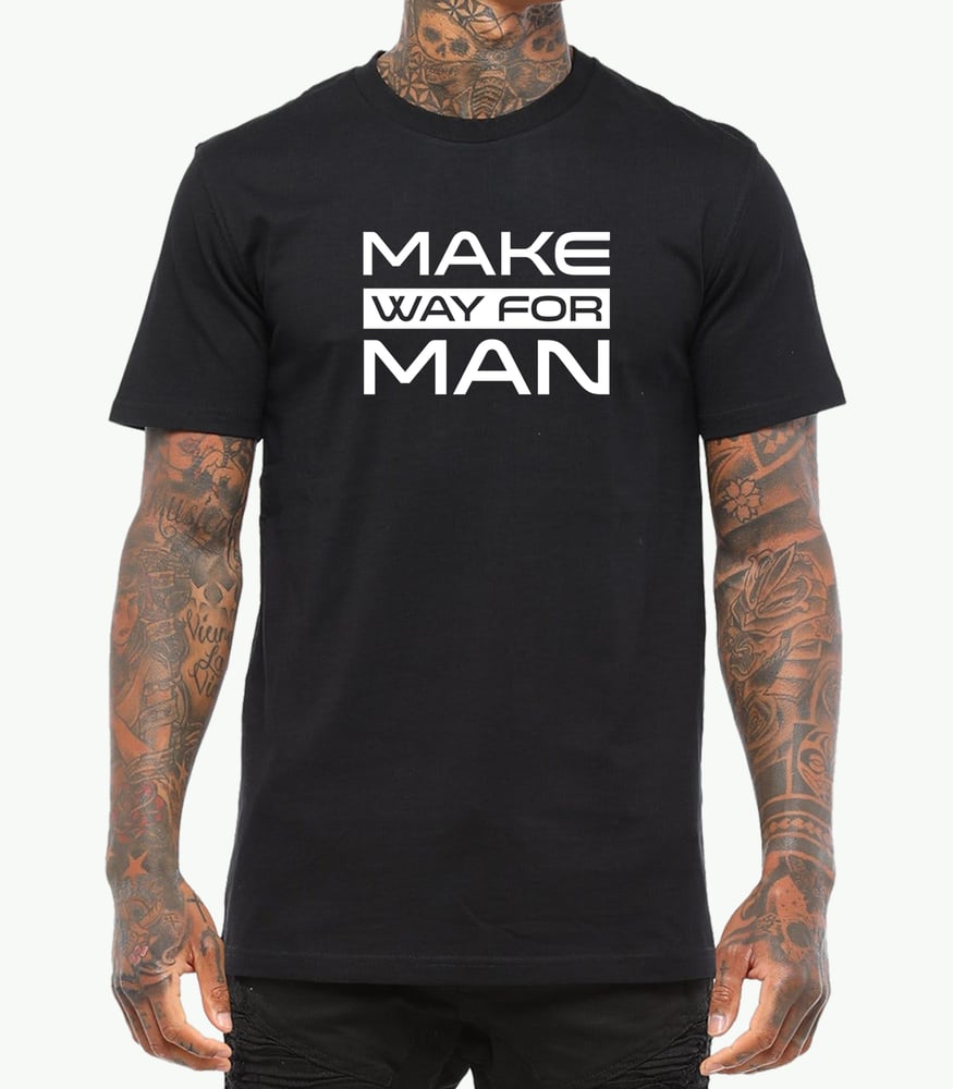 Image of Make Way For Man - logo shirt