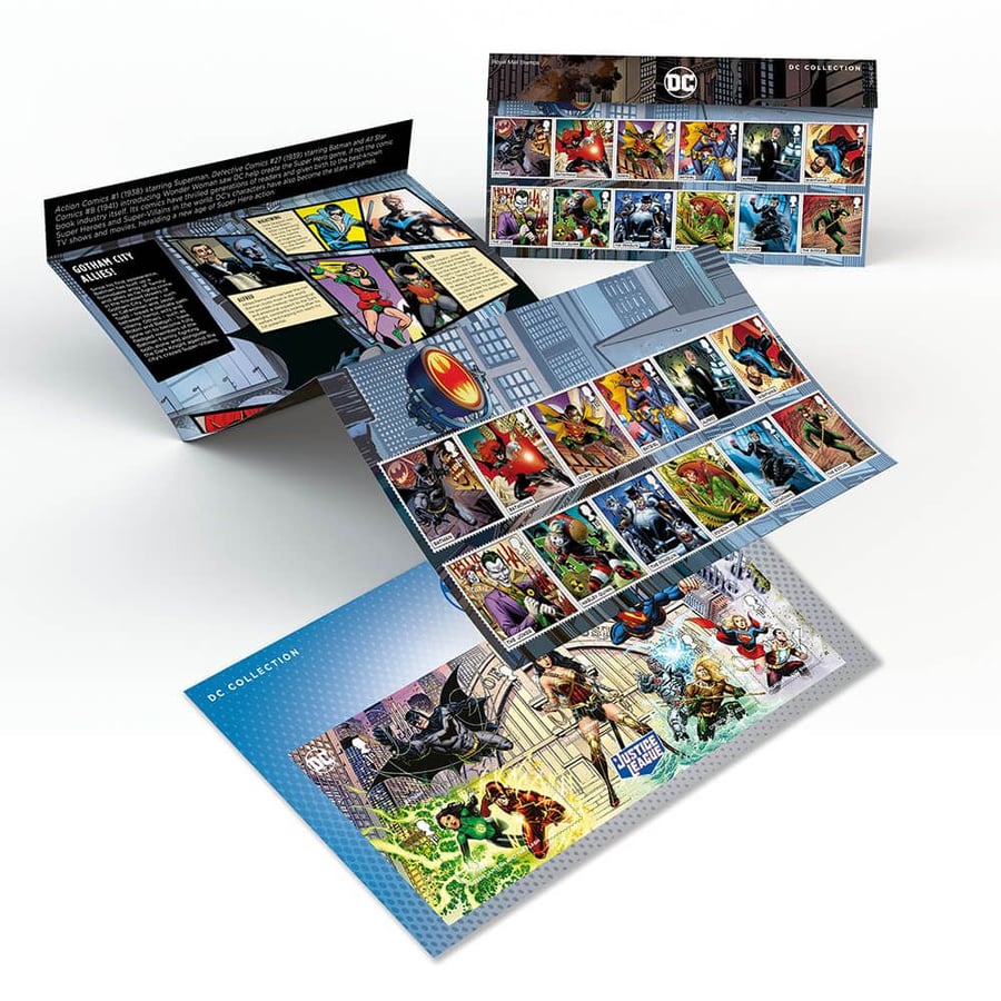 Image of DC COLLECTION PRESENTATION PACK - SIGNED with REMARQUE Option