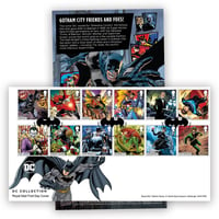 Image 1 of DC COLLECTION STAMP SOUVENIR (Batman) - SIGNED with REMARQUE Option