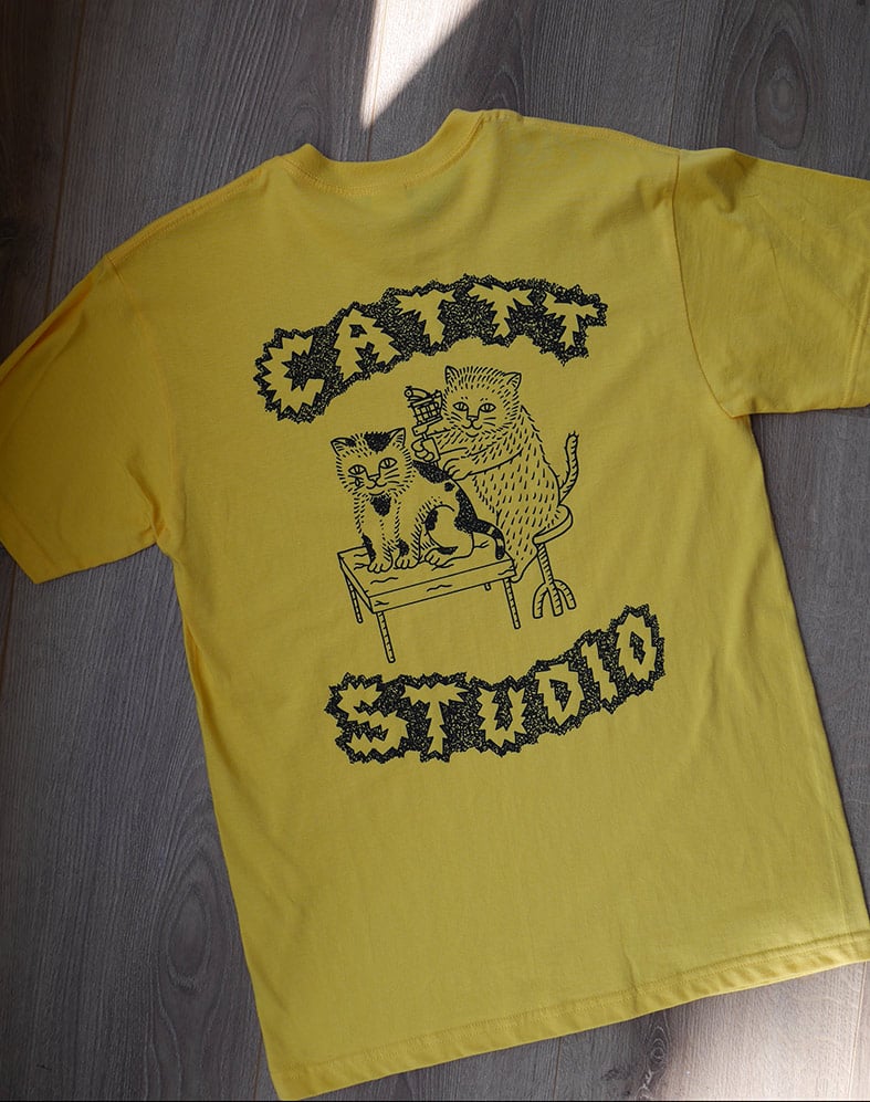 CATTT STUDIO - yellow - T-shirt