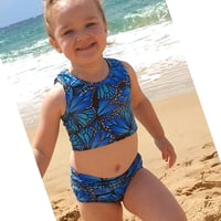 Image 1 of Girls Crop Bikini