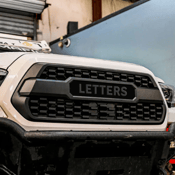 Image of Faux Black Out Non OEM TRD Pro Style Grille for 2016-2021 Tacoma