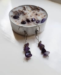 Image 2 of Amethyst Quartz Earrings 