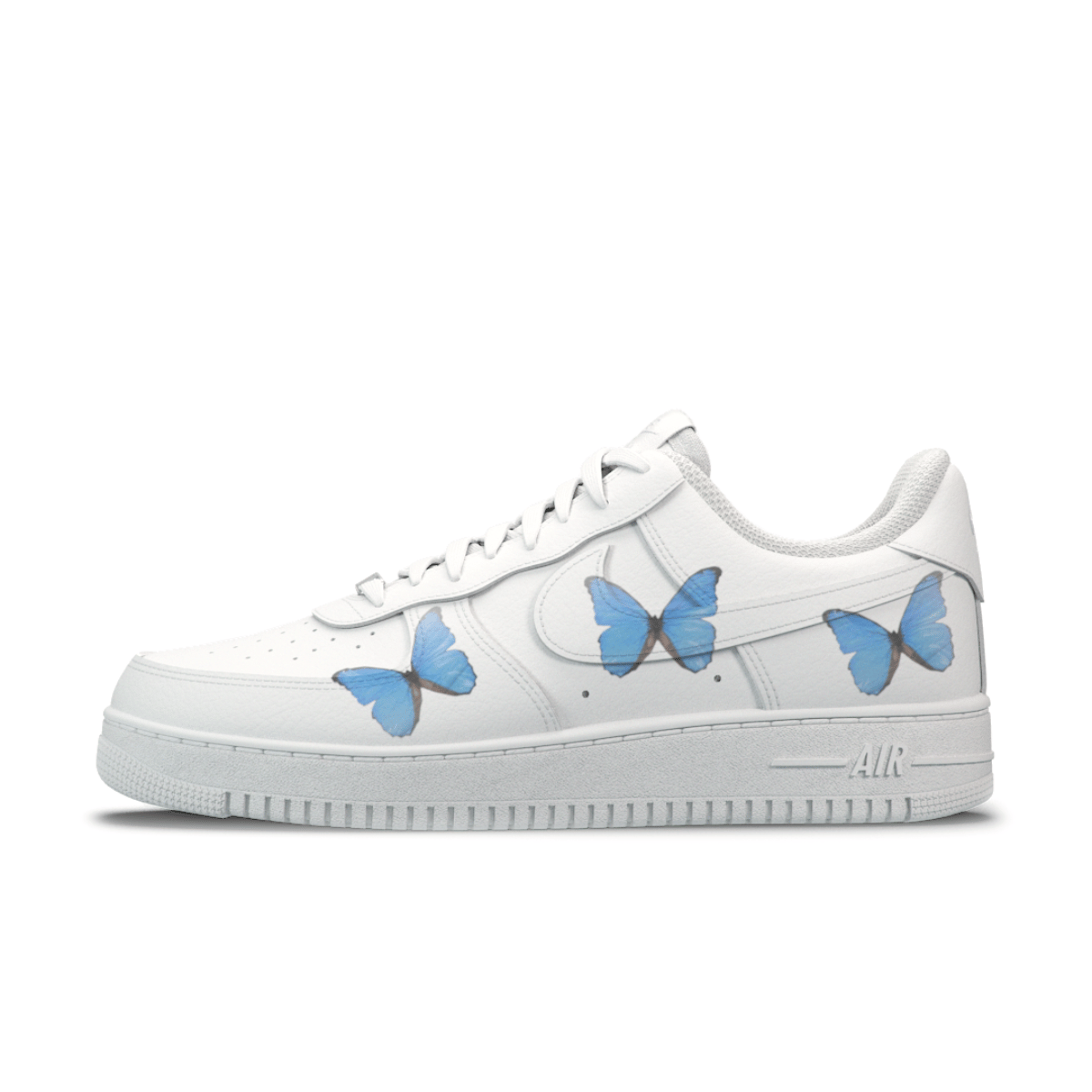 af1 blue butterfly