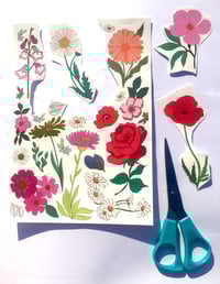 Image 5 of **NEW** Flowers A5 Temporary Tattoos