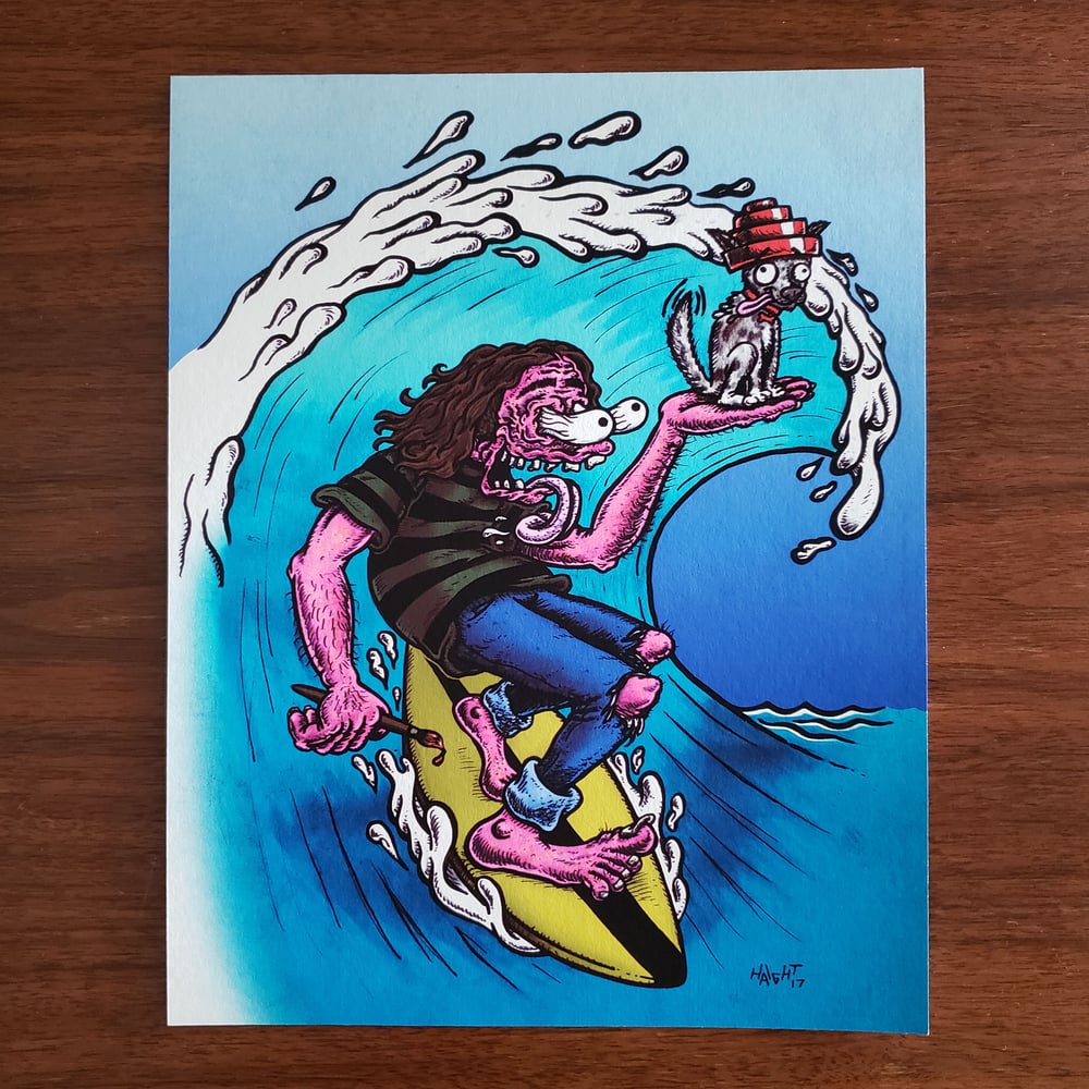 'Living Rad: A Portrait of Thomas Fernandez & Davinci' Signed Limited Edition Print