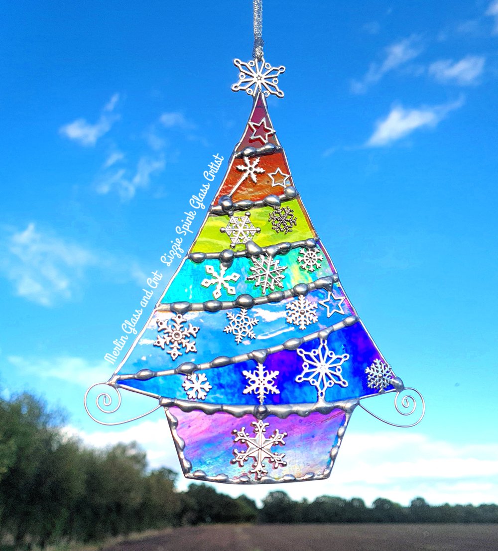 Image of Rainbow Christmas Tree