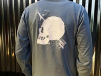 Image 2 of Outcast "Flame" L/S Tee (Blue)