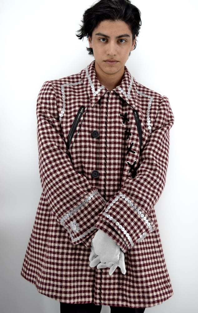 Image of AW21 - DECORATED WOOL COAT