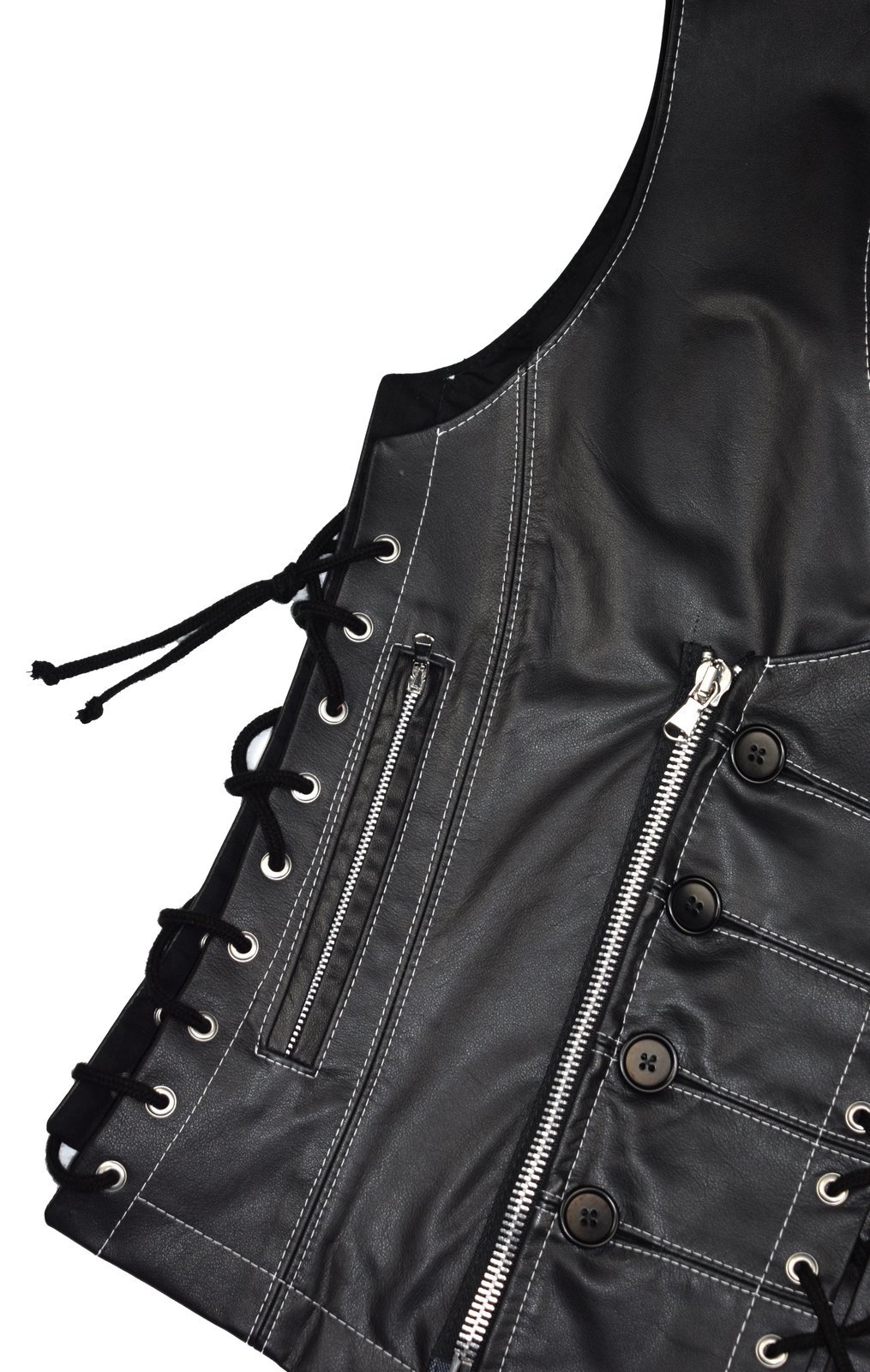 AW21 - LEATHER VEST / rene gurskov
