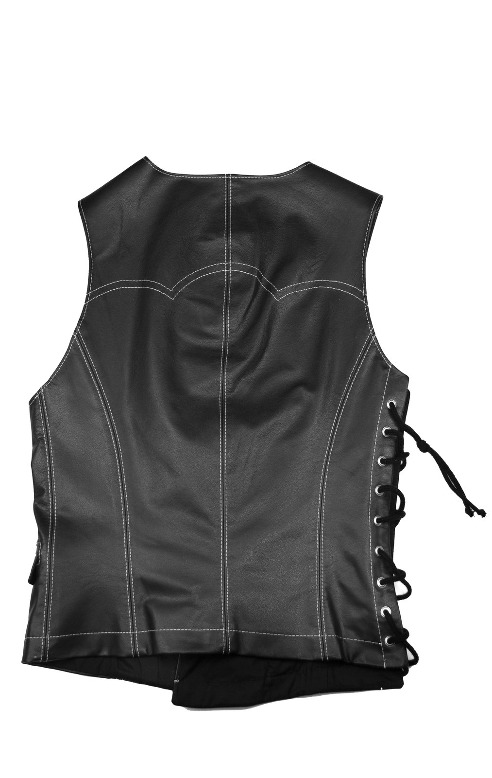 トップス Archive EMPORIO ARMANI leather vest Archive EMPORIO ARMANI leather vest
