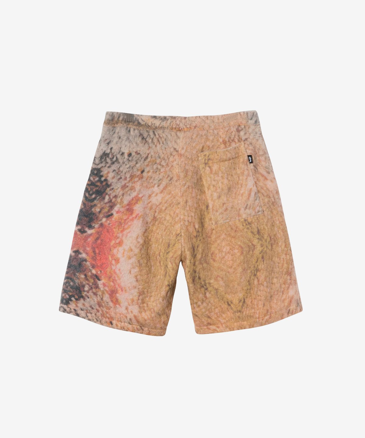 Image of STUSSY_WING PRINT KNIT SHORT
