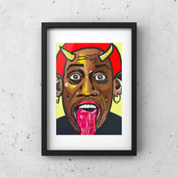 ROJO 8X10 Print : Dennis Rodman Collection 