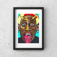 SPRAY 8X10 Print : Dennis Rodman Collection 