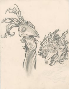 Image of Weird Bird Hat + Firey