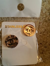 Image 1 of Chanel Earring Rose Gold