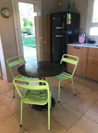 Image 4 of Suite de 4 chaises Tolix t1