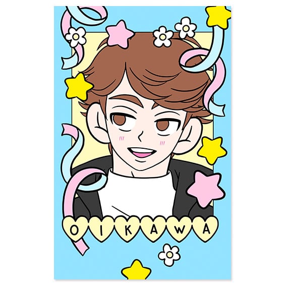 Image of Photocard Haikyuu Oikawa