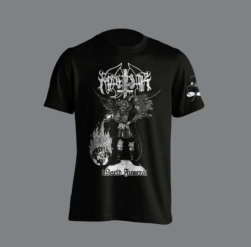Image of Marduk - World Funeral T-Shirt