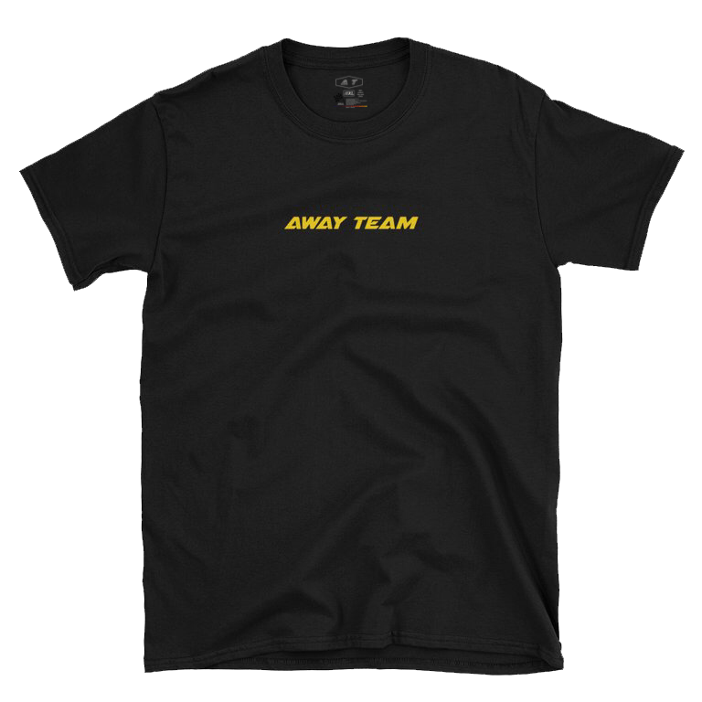 Away Team logo tee.