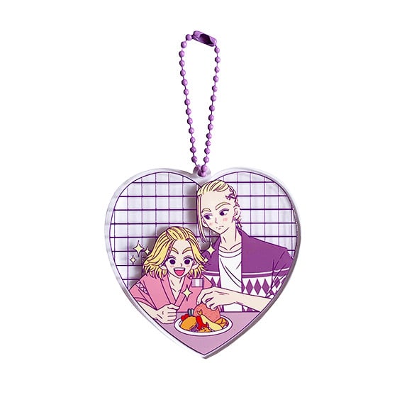 Image of Mikey and Draken keychain