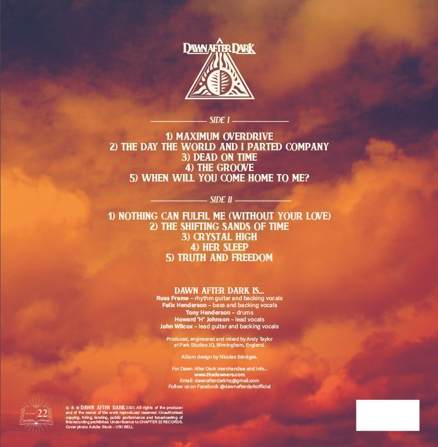DAWN AFTER DARK ‘NEW DAWN RISING’ VINYL