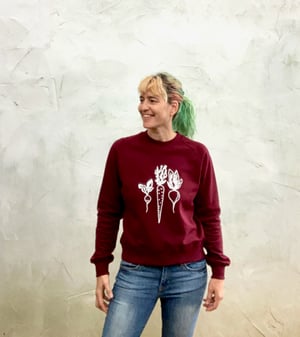 Image of Root Veggies Organic Cotton Sweatshirt