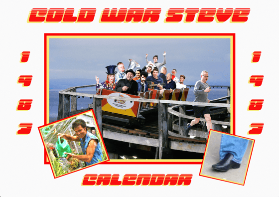 Image of The Official Cold War Steve 1983 Calendar 