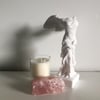 Nike - Winged Goddess of Victory - Alabaster Small Statue