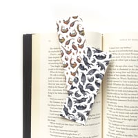 Pheasants and Badger Double sided Bookmark