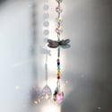 Dragonfly Rainbow Suncatcher - Symbolising Good Luck + Energy (Style T)