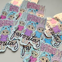 Image 2 of Amigas Favoritas Holo Sticker